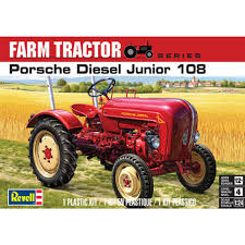 Revell Germany 1/24 Porsche Diesel Junior 108 Tractor Model Kit