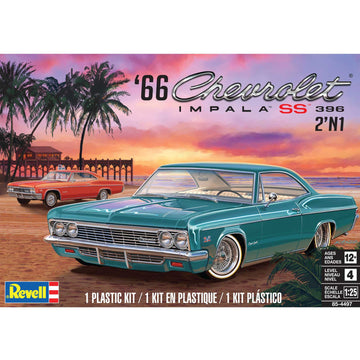 1/25 66 Chevy Impala SS 396 2-in-1