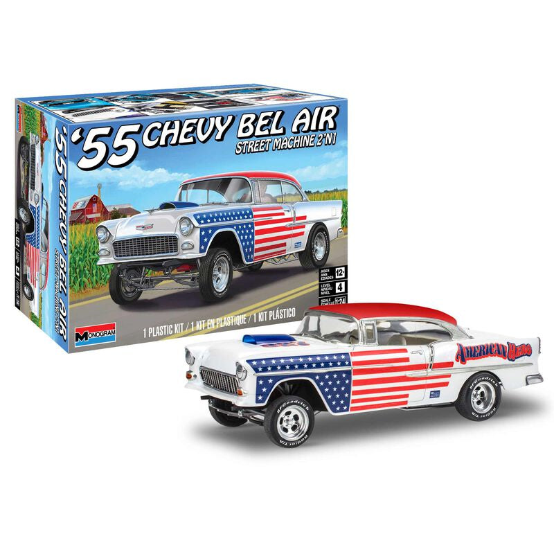 1/24 55 Chevy Bel Air Street Machine 2N1