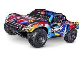 Traxxas Maxx® Slash® 6S 1/10 RTR 4x4 Brushless Short Course Truck (Rock n Roll) w/TQi™ 2.4GHz Radio & Link Module