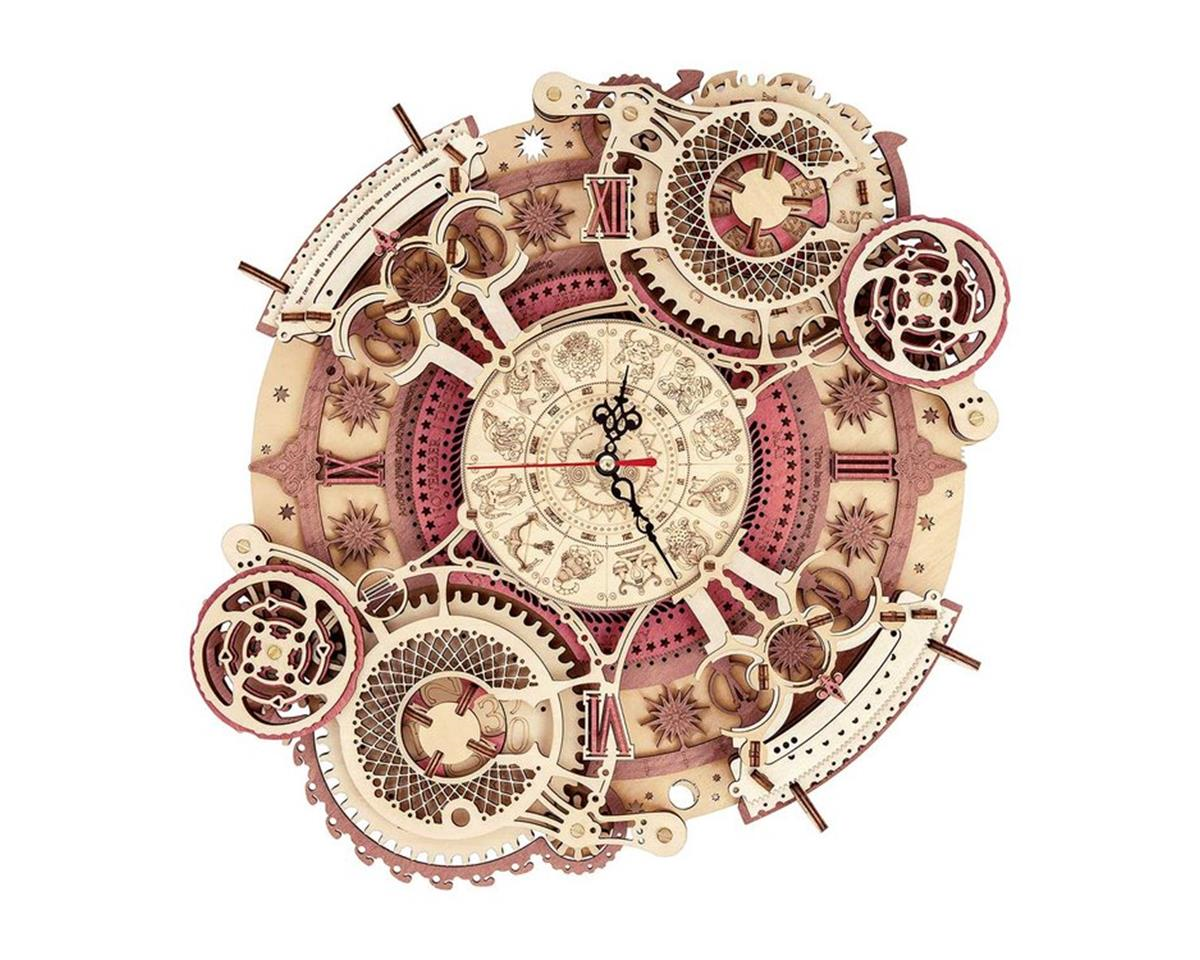 Robotime Mechanical Puzzle Zodiac Wall Clock Assembly Kit