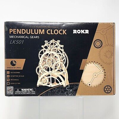 Robotime Mechanical Pendulum Clock Assembly Kit