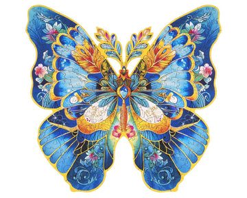 Robotime Rowood Morpho Helena Butterfly Wooden Jigsaw Puzzle (200pcs)