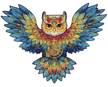 Robotime Rowood Owl Wooden Jigsaw Puzzle (200pcs)