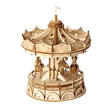 ROKR Classic 3D Wood Puzzles; Merry-Go-Round