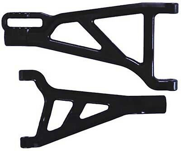 Front A-Arms, Right, Black: TRA Summit, Revo, E-Revo