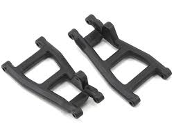 RPM Rear A-Arms, Black (Nitro Stampede/ Rustler/ Sport)