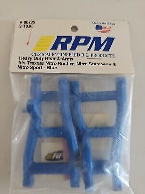 RPM Rear A-Arms (Blue) (Nitro Rustler,Stampede,Sport)