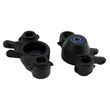 RPM Axle Carriers & Oversized Bearings for Traxxas Revo/Slayer (Black) (2)