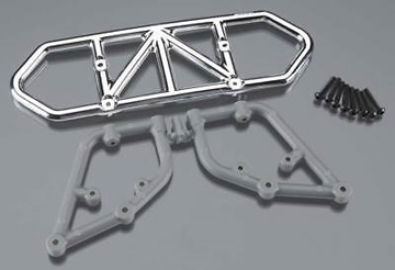 Rear Bumper for Traxxas Slash 2WD - Chrome