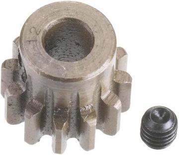 Robinson Racing Extra Hard Steel Mod1 Pinion Gear w/5mm Bore (12T)