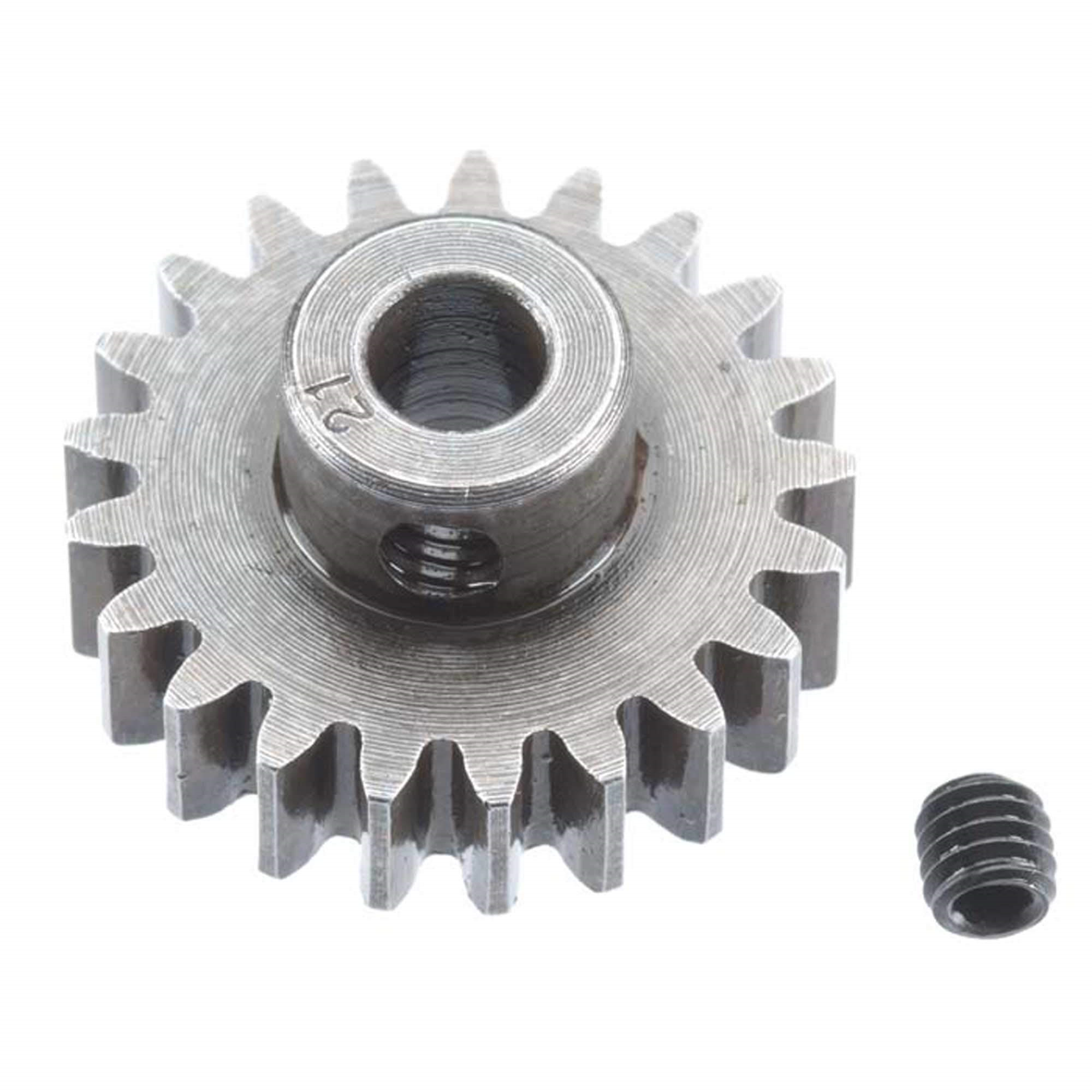 Robinson Racing Extra Hard Steel Mod1 Pinion Gear w/5mm Bore (21T)