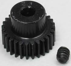 28 Tooth 64 Pitch Pro Aluminum Pinion Gear RRP4328 1/8" Shaft 28T 64P