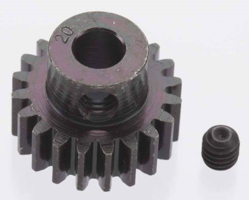 Robinson Racing Extra Hard Steel .8 Mod Pinion Gear w/5mm Bore (24T)