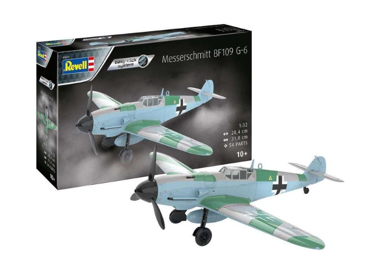 Revell 3653 1/32 Messerschmitt Bf109G6 Fighter (Snap)