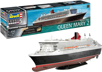 Revell Germany Ship 1/400 Queen Mary 2 Platinum Edition Kit