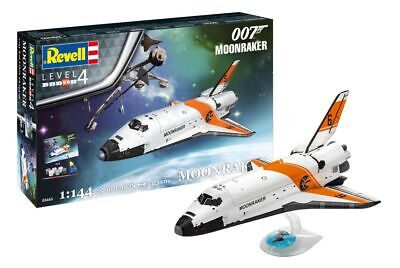 James Bond Space Shuttle from Moonraker Movie w/paint & glue 1/144 Revell Germany