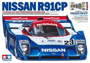 Tamiya Nissan R91CP Group-C 1/10 2WD Electric On-Road Touring Car Kit (Clear)