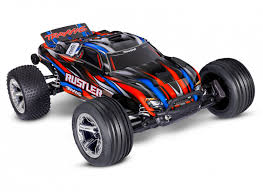 Traxxas Rustler BL-2s HD 1/10 RTR 2WD Brushless Stadium Truck (Red) w/BL-2s ESC & TQ 2.4GHz Radio