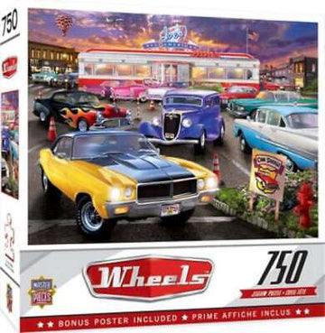 Wheels - Runner's Up 750 Piece Jigsaw Puzzle