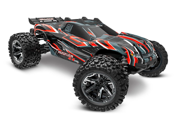 Traxxas Rustler 4x4 VXL Brushless RTR 1/10 4WD Stadium Truck (Red) w/TQi 2.4GHz Radio & TSM