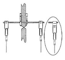 Micro-Adjustable Double Control Horn 4-40