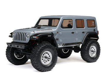 Axial SCX24 Jeep Wrangler JLU 4WD RTR Scale Mini Rock Crawler (Grey) w/2.4GHz Radio, Battery & Charger