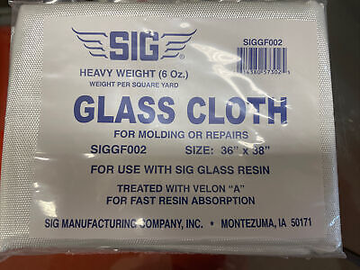 SIG GLASS CLOTH Heavy Weight (6 oz.) 36