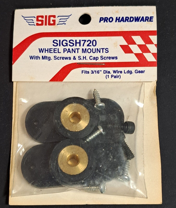 SIG Wheel Pant Mounts 3/16 Heavy Duty