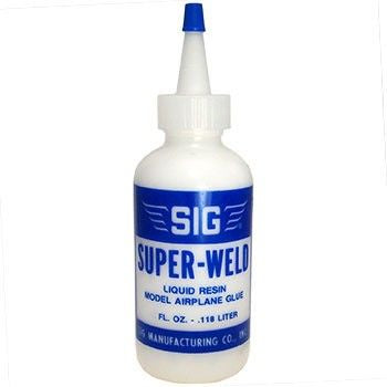 Sig Super Weld Liquid Resin Glue 4oz