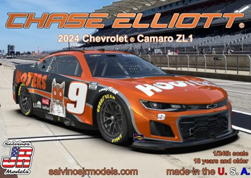 Chase Elliott 2024 NASCAR Camaro ZL1 #9 Hooters