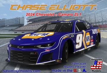 1/24 Chase Elliott 2024 NASCAR Chevrolet Camaro ZL1 Race Car (Primary Livery) (Ltd Prod)