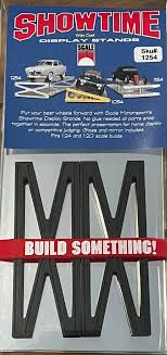 Scale Motorsport #1254 1/24-1/20 Showtime X-Frame Display Stand w/Glass & Mirror