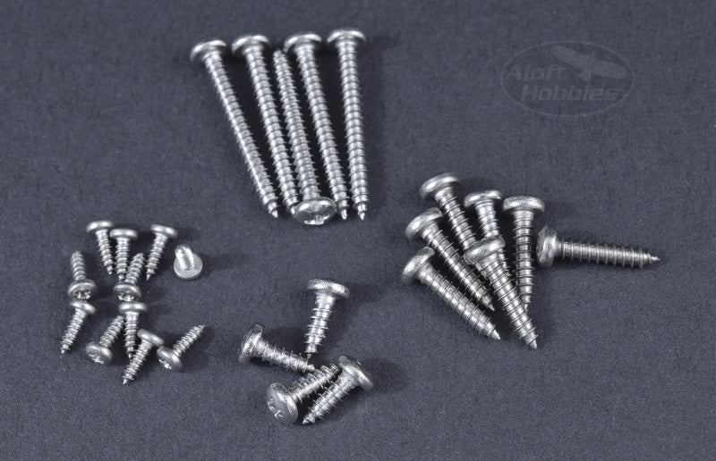 Pan Head Sheet Metal Screws - Phillips 100 pcs/pkg