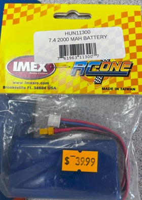 7.4v 2000 mAh Li-ion