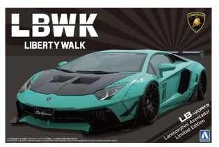 Aoshima 05995 1/24 LB-Works Lamborghini Aventador Limited Edition Ver.2