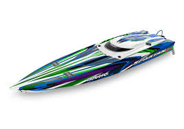 Traxxas Spartan® SR 6S High-Performance Brushless RTR Race Boat (Green) w/TQi™ 2.4GHz Radio & TSM®