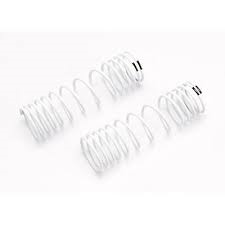 Traxxas Progressive Rate Rear Shock Springs (White) (2)