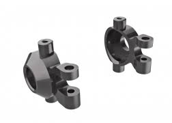 Traxxas TRX-4M Aluminum Steering Blocks (Grey) (2)