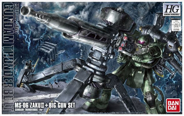 HGGT Zaku II + Big Gun (Gundam Thunderbolt Ver.)