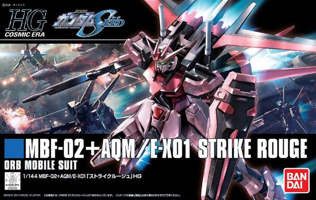 HGCE 176 MBF-02 + AQM/E-X01 Strike Rouge