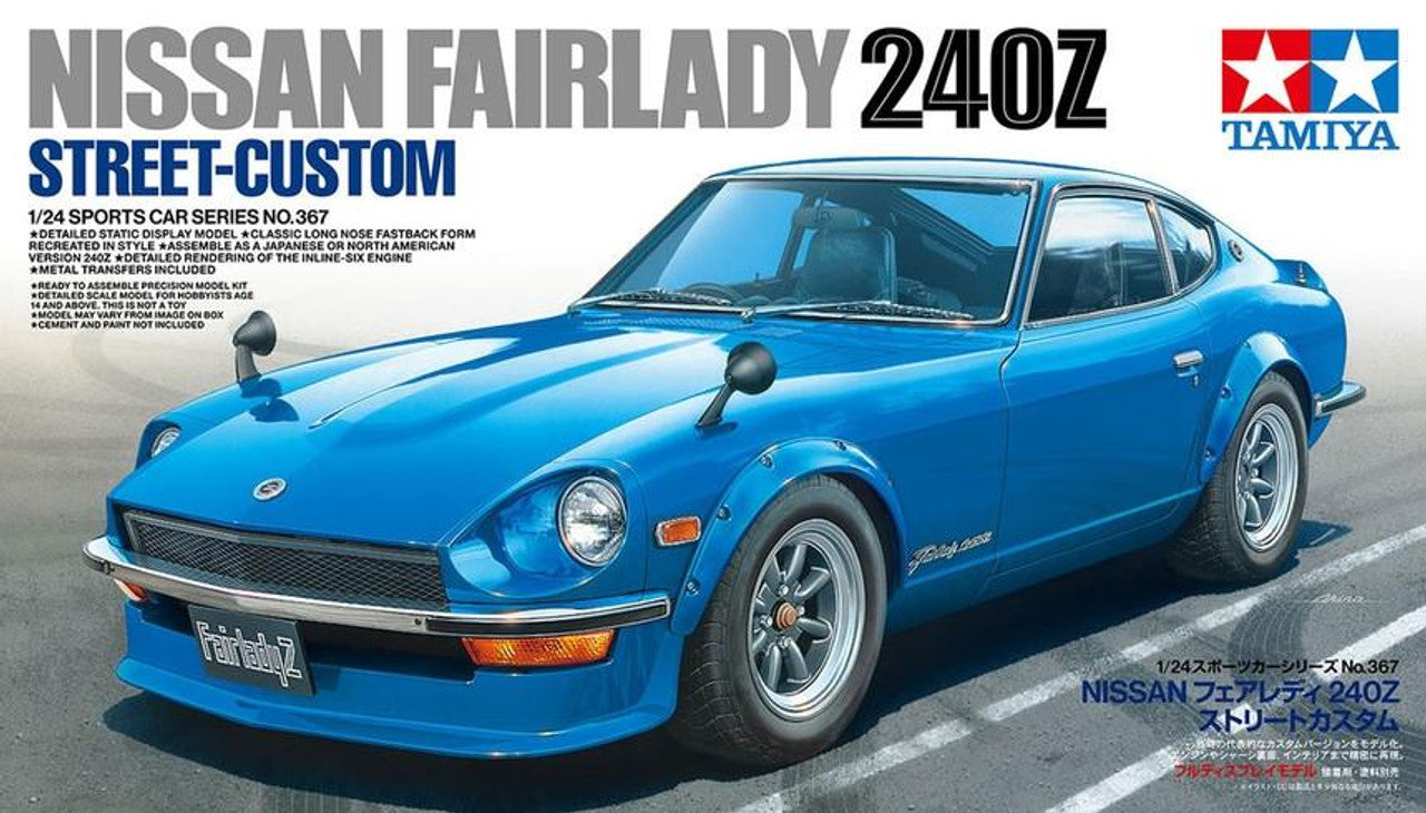 1/24 Tamiya Nissan Fairlady 240Z Plastic Model Kit