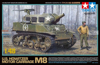 1:48 Tamiya M8 US Howitzer Motor Carriage