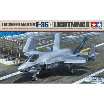 Tamiya 1/48 Lockheed Martin F-35 C Lightning II Plastic Model Kit