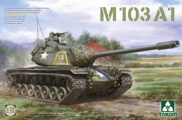 Takom 1/35 U,S, Army M103A1 Heavy Tank Kit