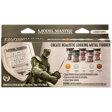 Testors 342301 Paint Kits Fantasy War Figure Paint Set