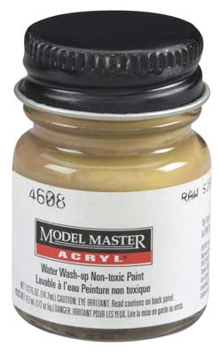 Testors Acrylic Flat 1/2oz Raw Sienna