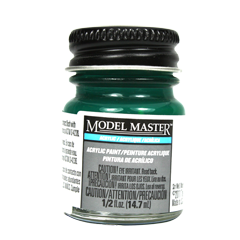 Testors Model Masters Acrylic Paints- Transparent Green - Gloss