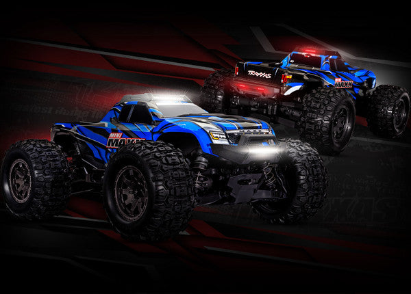 Traxxas Led Light Kit, Mini Maxx®, Complete (Includes Front & Rear Bumpers With Led Lights, Roof Skid Pl