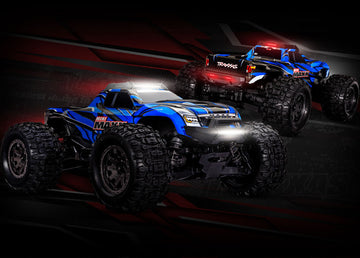 Traxxas Led Light Kit, Mini Maxx®, Complete (Includes Front & Rear Bumpers With Led Lights, Roof Skid Pl
